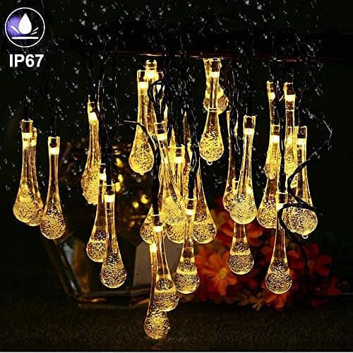 Solar Powered LED Fairy Lights Waterproof With 8 Modes String Lights 17