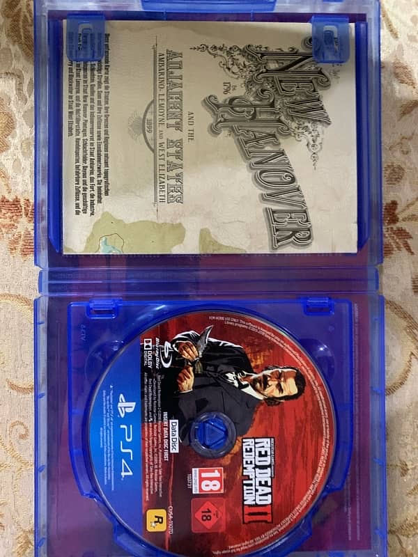 Red Dead Redemption 2 PlayStation 4 disk @rdr2 2