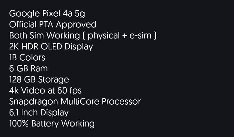 google pixel 4a 5g 1