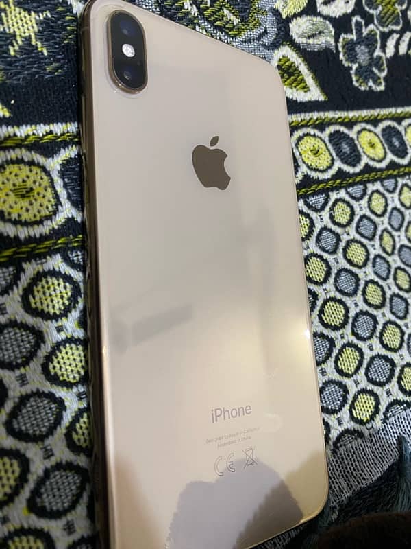 Iphone xs max dual  pta approved 256gb 0