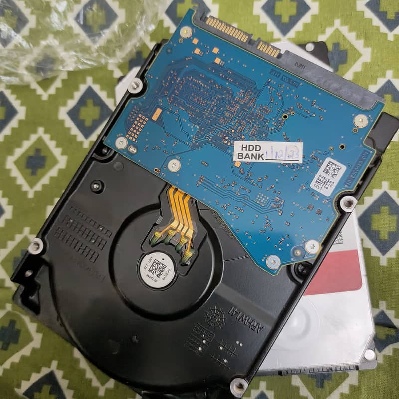 SCRAP GIVEAWAYS. . . DAMAGED WD RED 6TB 64MB-7200RPM HDD (02PCS)!!! 2