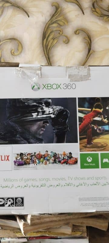 x box 360 500 gb with 3 CDs 2