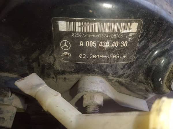 Mercedes Brake Cylinder c class 3