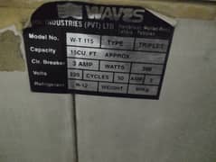 Waves Two Door Deep Freezer W-T 115