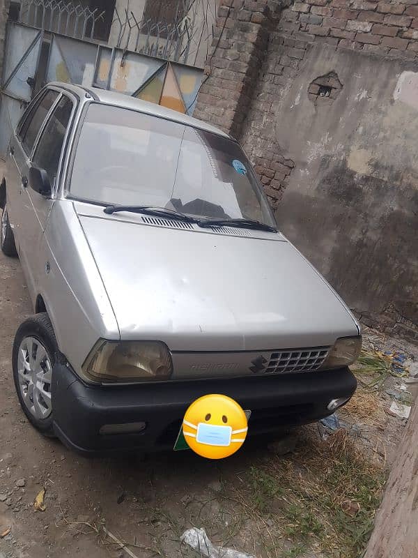 Suzuki Mehran VX 1992 lahore number 0