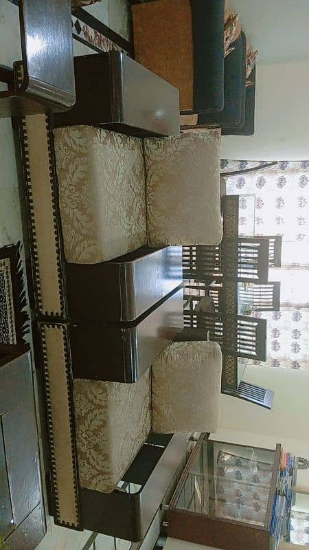 7 seater sofa set good condition for sale 6