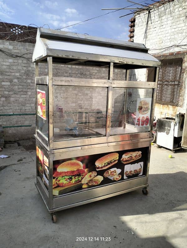 Fast Food Counter like shawarma, burger 0