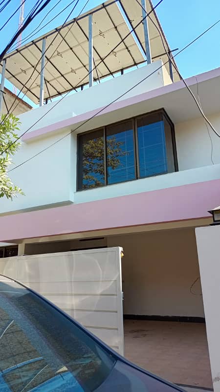 10 marla house for rent in Johar town for Family and Silent office (Call center + Software house) 1