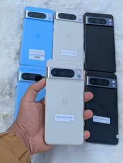 Google pixel 8/8Pro/7/7Pro/6/6A/6Pro Dual Sim Pta approved water Pack