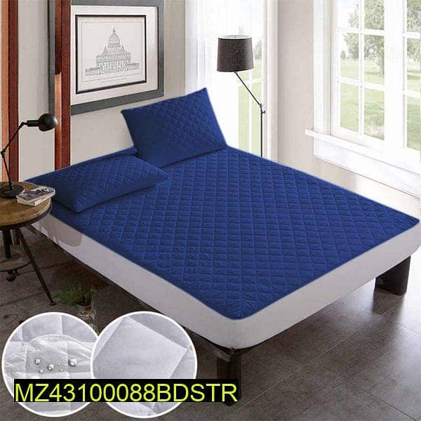 Premium Quality Waterproof Mattress Cover ( FREE DELIVERY ALL PAK) 1