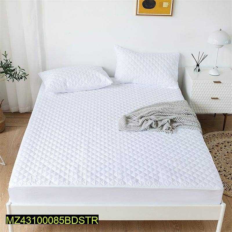 Premium Quality Waterproof Mattress Cover ( FREE DELIVERY ALL PAK) 2