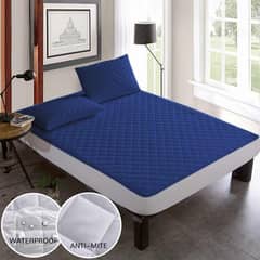 PREMIUM QUALITY WATERPROOF MATTRESS COVER (FREE DELIVERY IN ALL PAK)