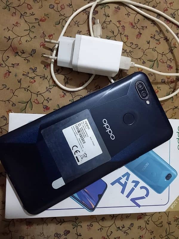 oppo a12 3 32 only touch corner sy brake hy box charjar hy Sath 0