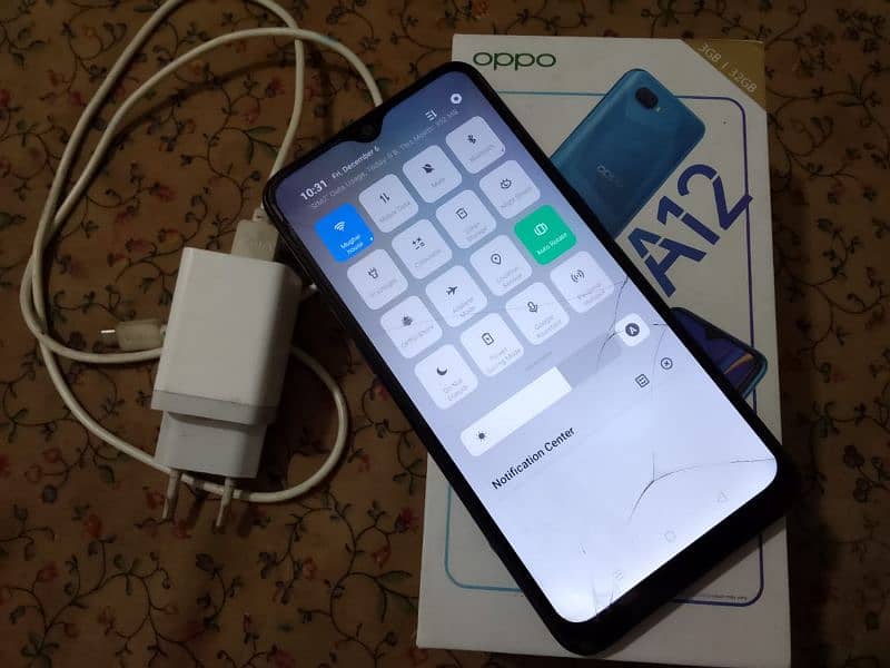 oppo a12 3 32 only touch corner sy brake hy box charjar hy Sath 1