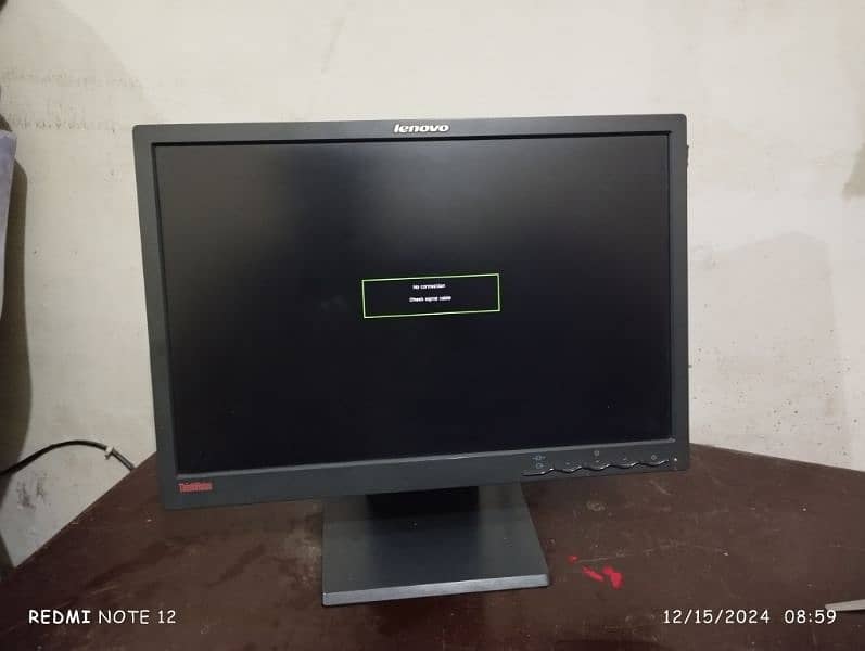 LENOVO MONITOR 19.5"inch. 2k/1080P sported 1Moth Backup warranty 1