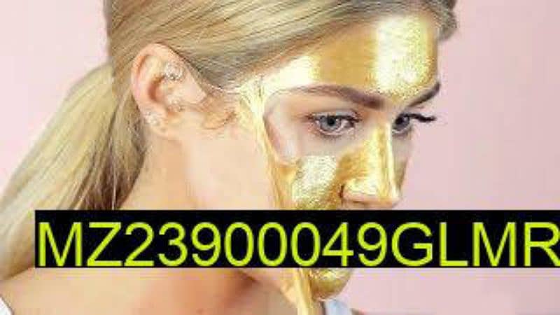 24k Gold peel off face mask 1