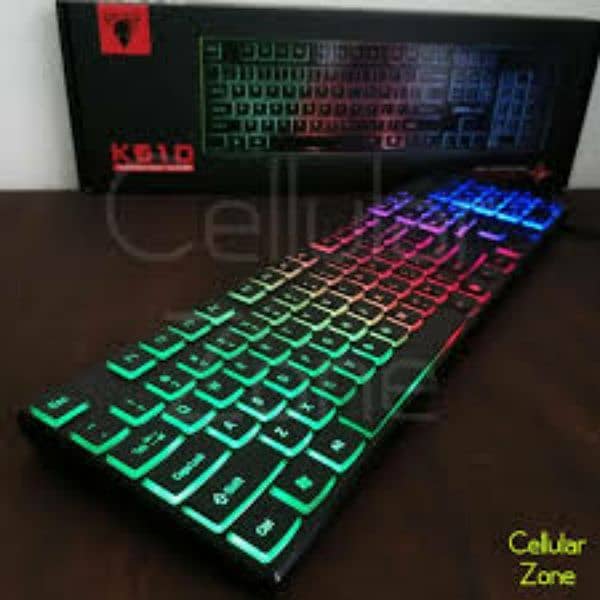 JEDEL K510 semi-mechanical gaming keyboard 1