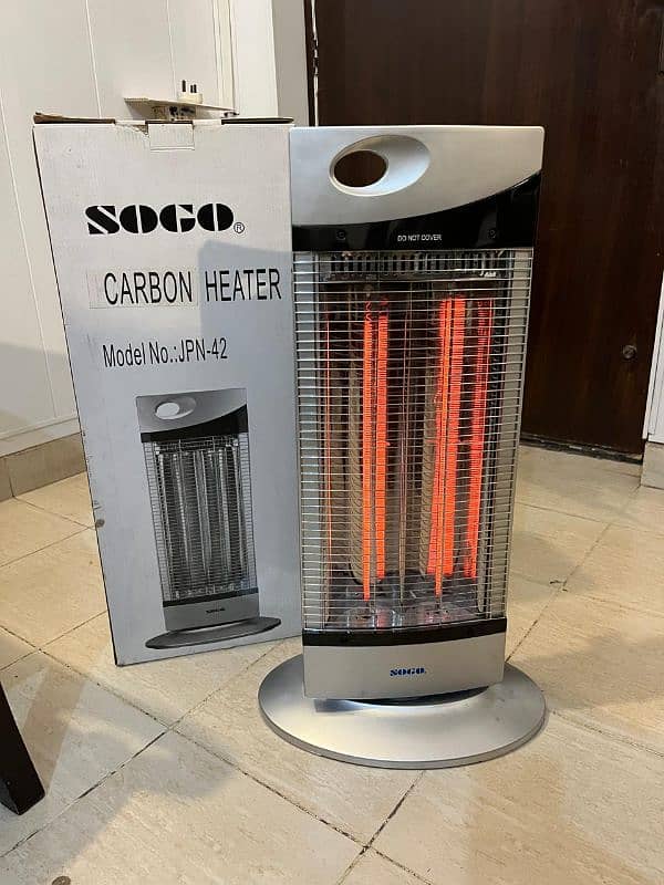 Sogo Brand Electric Heater less used 0