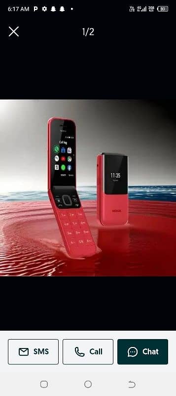 Nokia 2720flip dual sim box pack 0