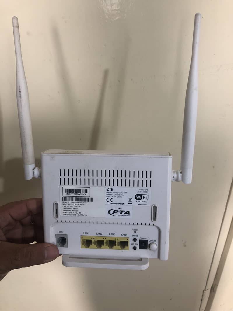 PTCL WiFi Router 2