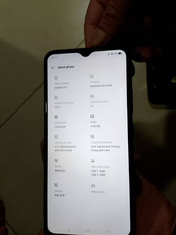 realme c21 4 64gb 3