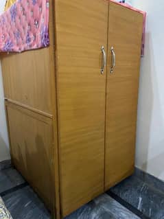 Pure wooden wardrobe