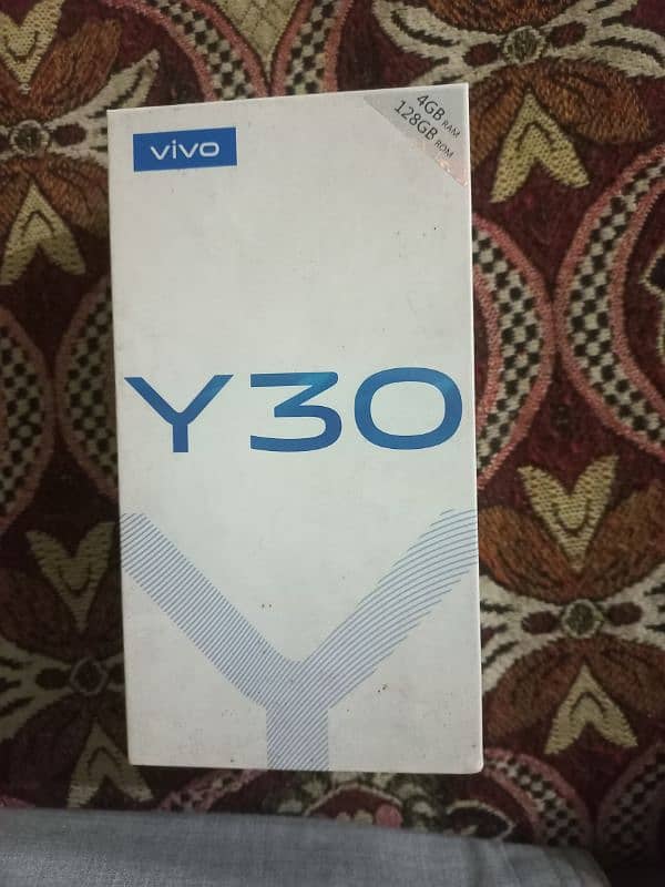 Vivo Y30   4Gb   128Gb  Box Sath ha No Open  No Repear 5