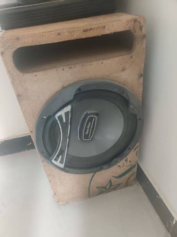 original rock Mars woofer,Amplifier and mega sound speakers 6