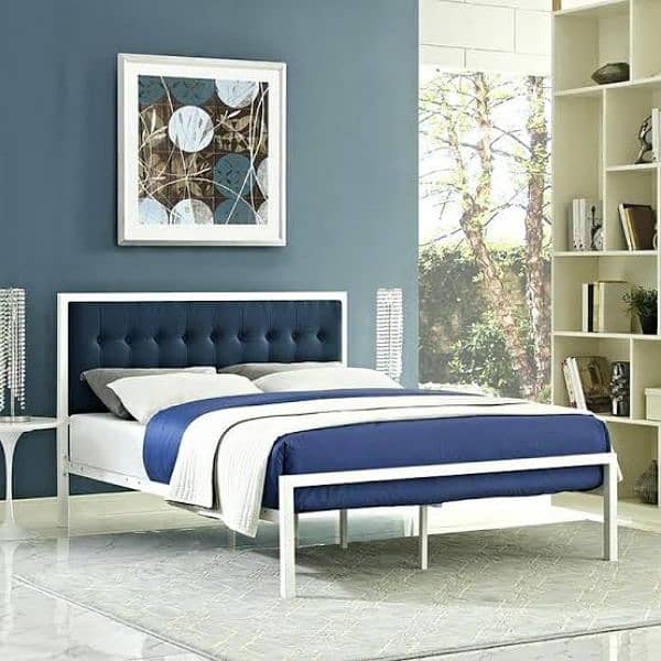 Iron double bed| iron bed| Single bed| bed set| Steel bed| Furniture 7