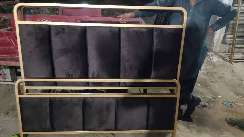 Iron double bed| iron bed| Single bed| bed set| Steel bed| Furniture 12