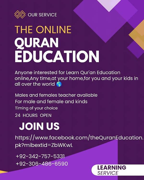 The Quran Education online tutor 1