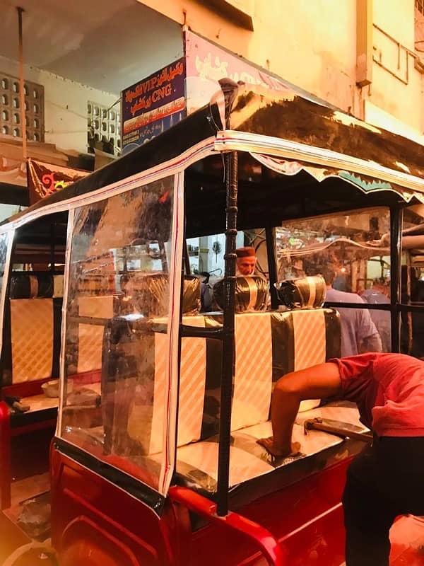 cushion rickshaw vip 1