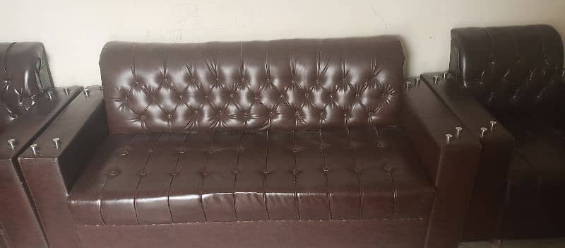 Leather Sofa Set 7 Seater 0