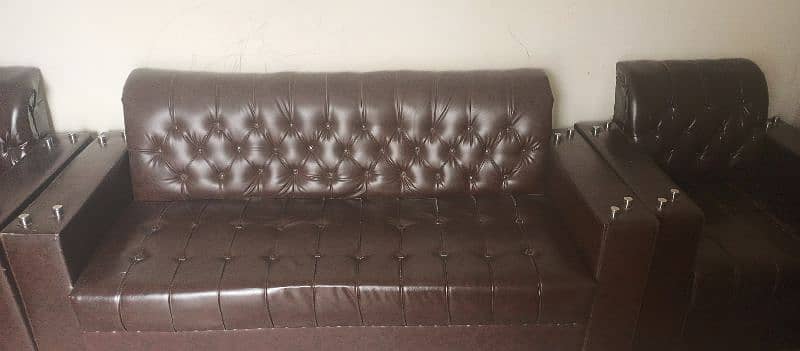 Leather Sofa Set 7 Seater 1