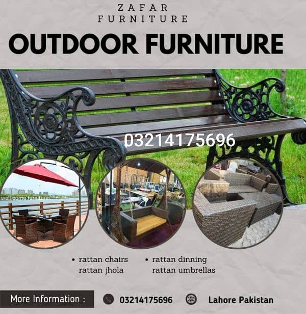 OUTDOOR GARDEN UMBRELLA IMPROVEMENT RATTAN UPVC FURNITURE SOFA  CHAIRS 11