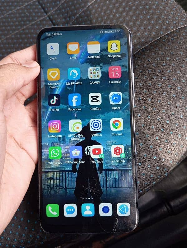 Huawei y9a 128/8GB screen toti hu ha 64/32MP camera 4