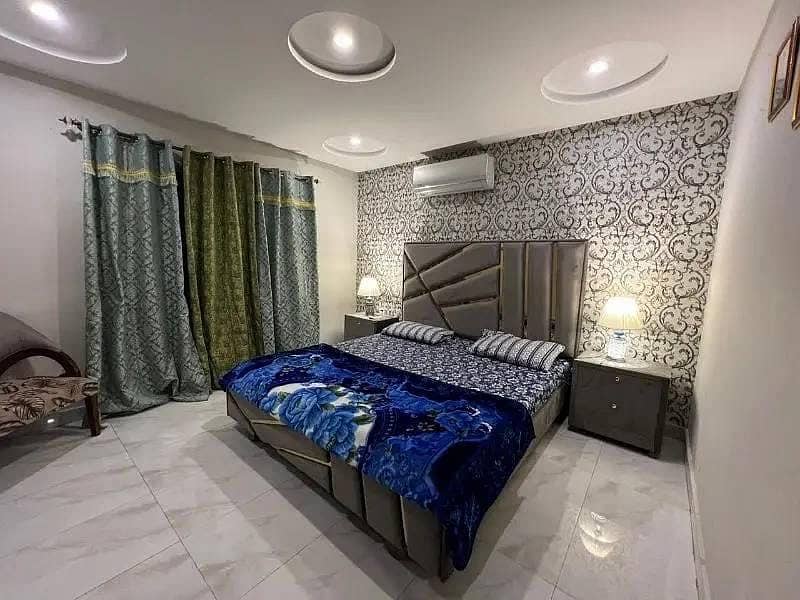 1 Bed Fully Furnished Luxury Flat For Rent Main Boulevard Of Bahria Sector C Bahria Town Lahore 2