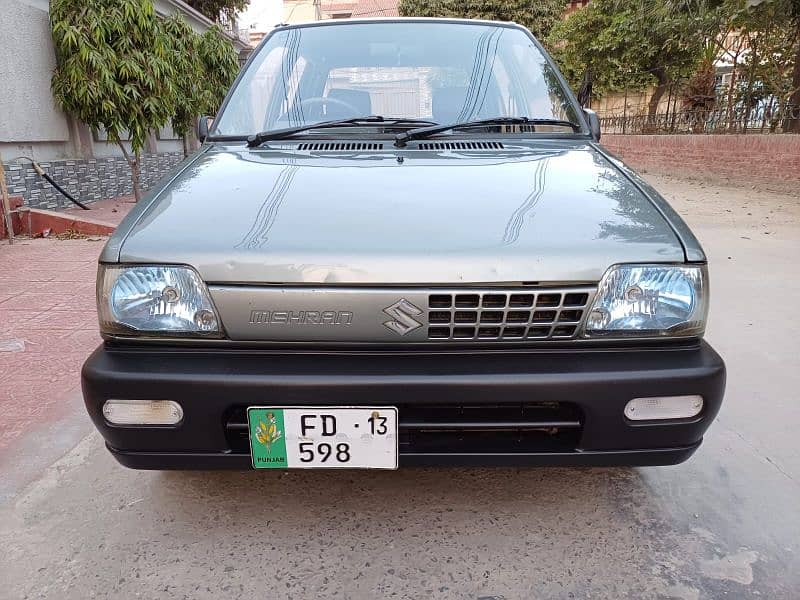 Suzuki Mehran VX 2013 with ac total original car 13