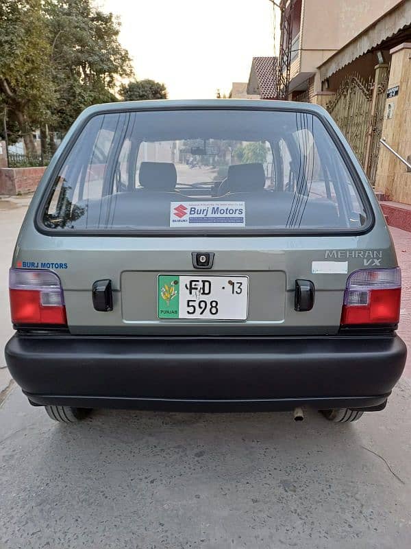 Suzuki Mehran VX 2013 with ac total original car 14