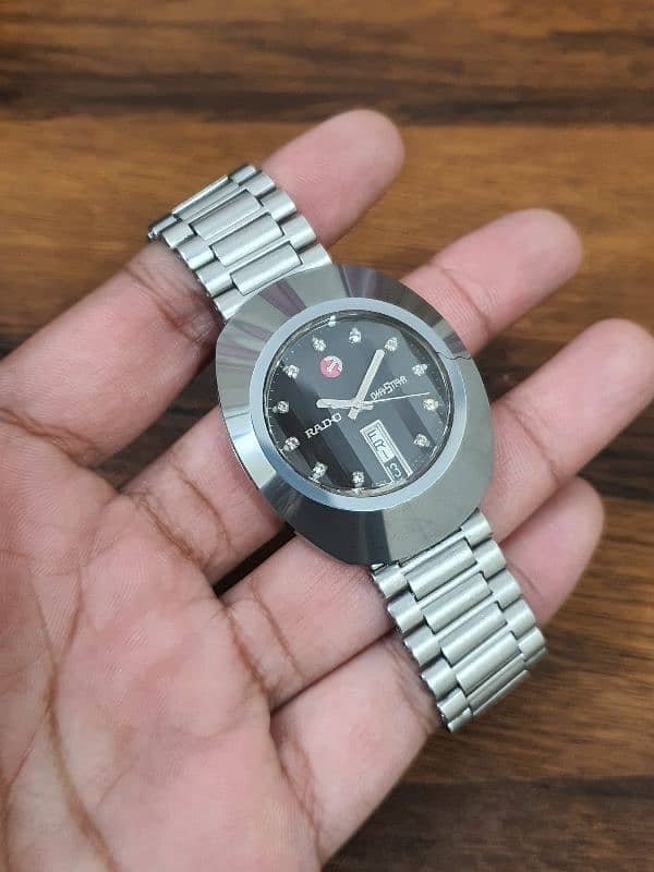 Original Rado Diastar Silver Automatic with Box 1