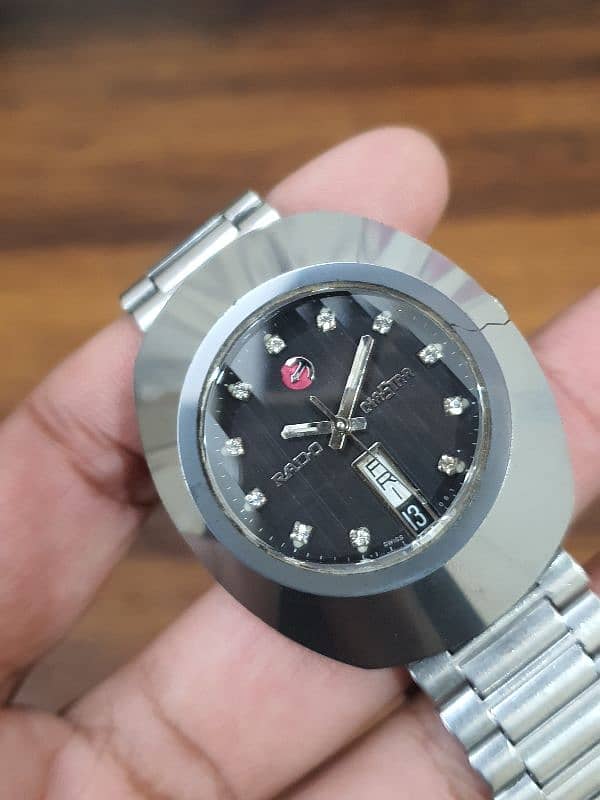 Original Rado Diastar Silver Automatic with Box 3