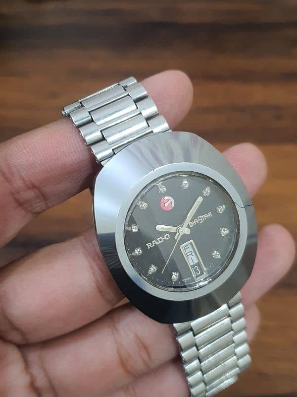 Original Rado Diastar Silver Automatic with Box 4