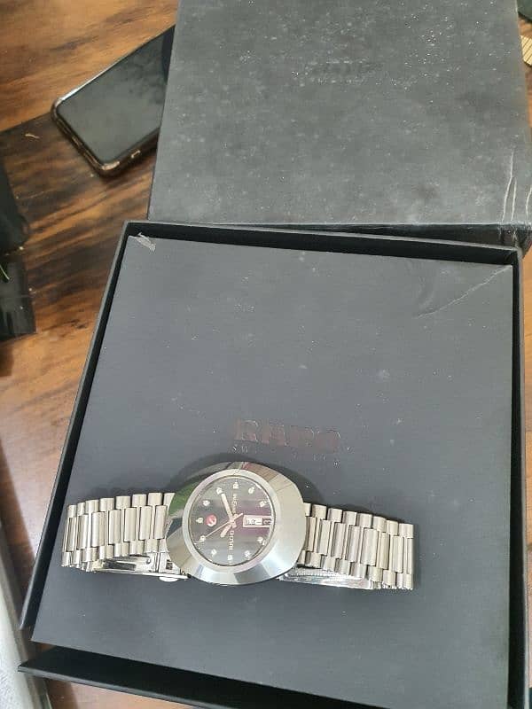 Original Rado Diastar Silver Automatic with Box 9