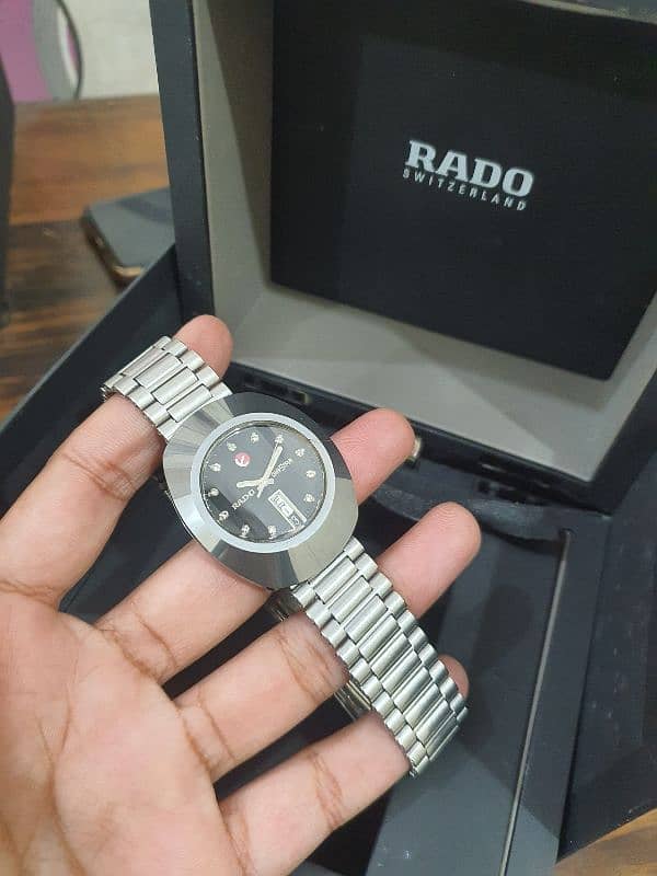 Original Rado Diastar Silver Automatic with Box 10