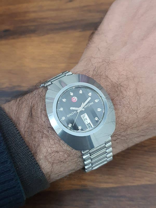 Original Rado Diastar Silver Automatic with Box 11