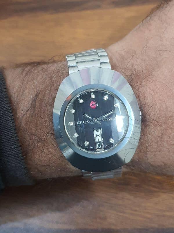 Original Rado Diastar Silver Automatic with Box 12