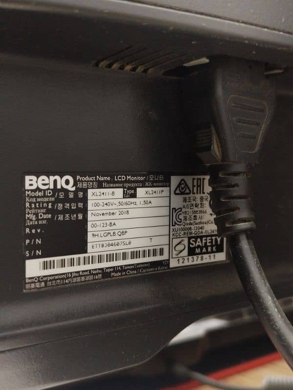 BenQ XL2411-P 144Hz Gaming Monitor 4