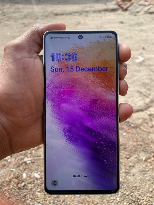 samsung A73 5G non pta for sell 8 256 Ram 1