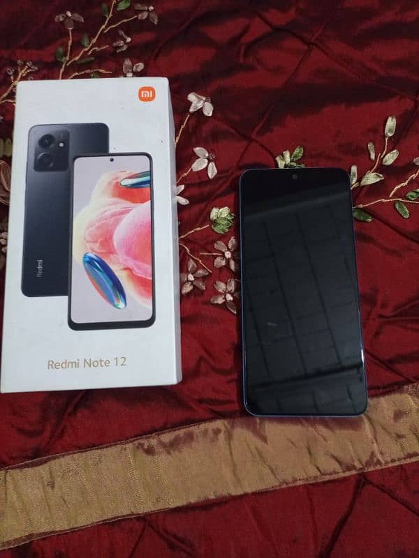 Redmi note 12 box charjr original 8/128 1