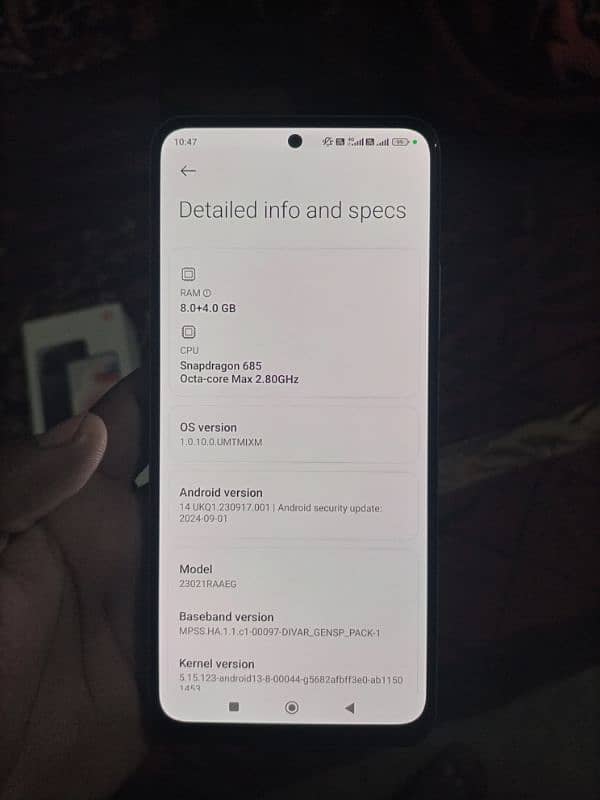 Redmi note 12 box charjr original 8/128 2